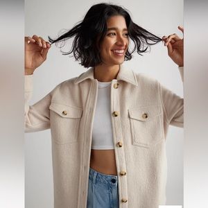 Aritzia Wilfred Free Shirt Jacket